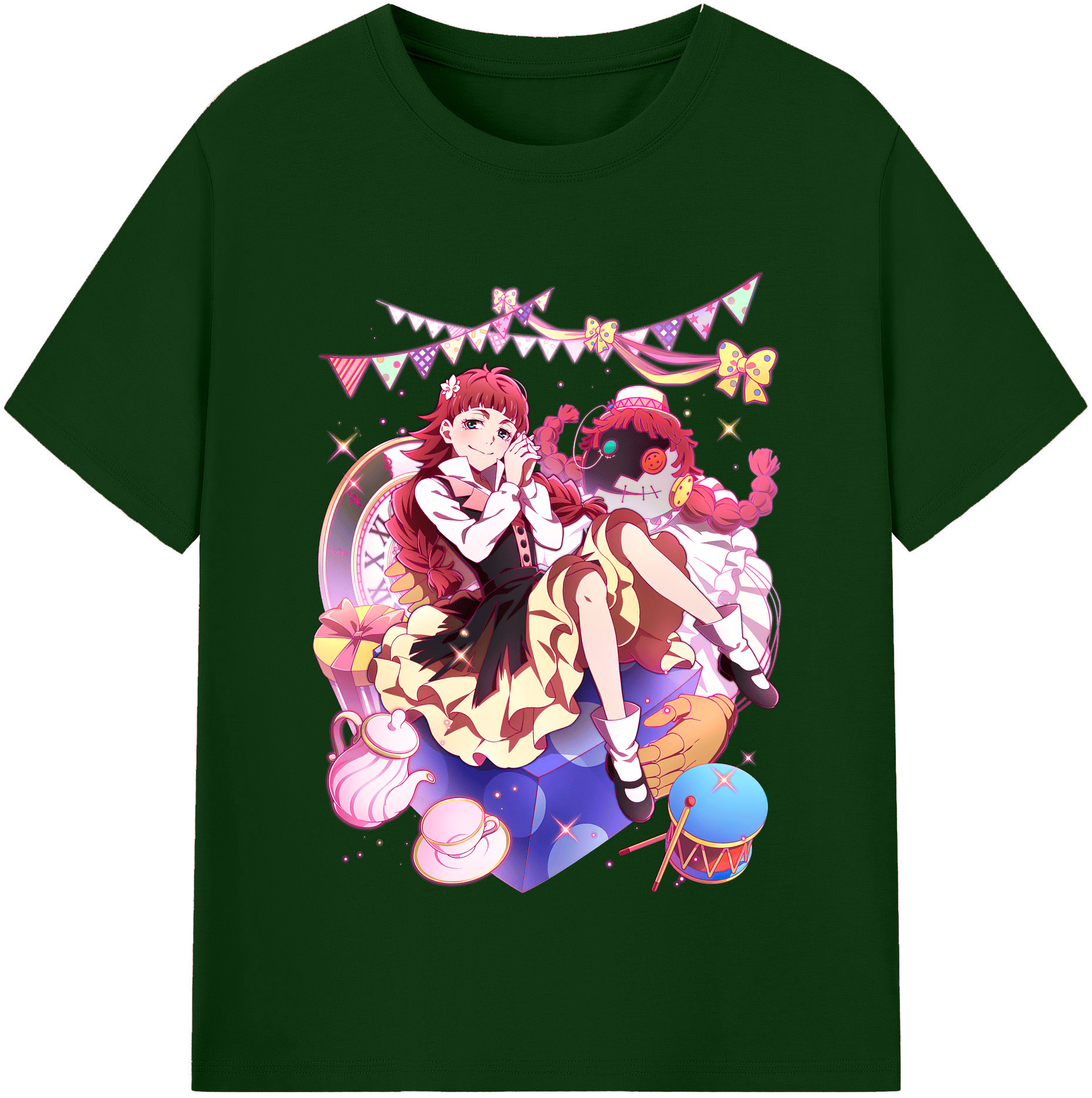 （画像用） 文豪ストレイドッグス Bungo Stray Dogs 綿100％半袖Tシャツ（フロントプリント）